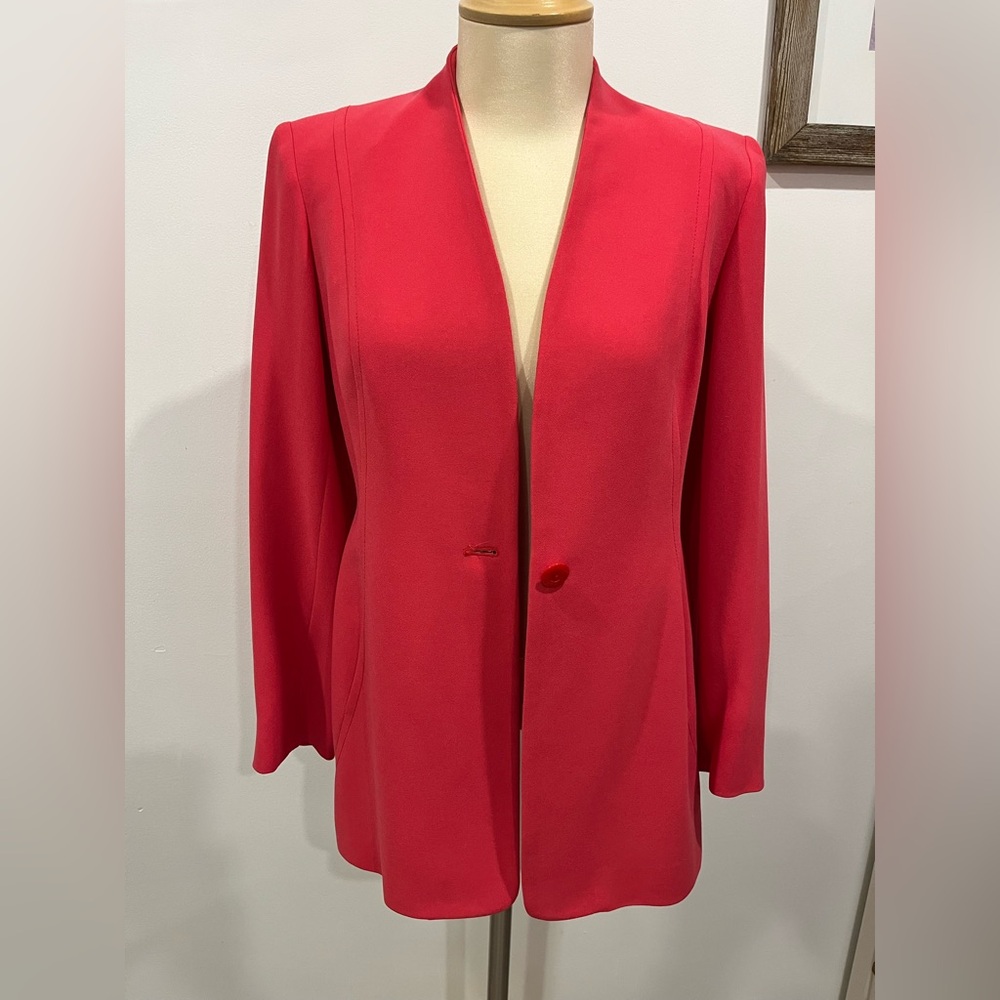 Rena Rowan Vibrant Red Blazer